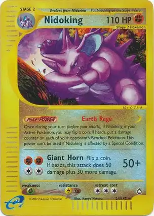 Nidoking 24/147 Aquapolis