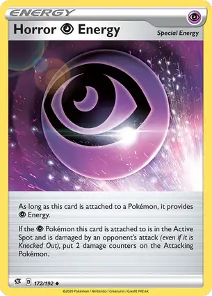 Horror Psychic Energy 172/192 Rebel Clash