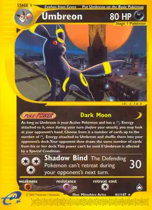 Umbreon 41/147 Aquapolis