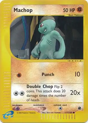Machop 117/165 Expedition Base Set