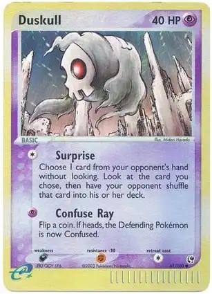 Duskull 61/100 EX Sandstorm