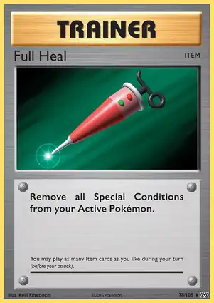 Full Heal 78/108 Evolutions