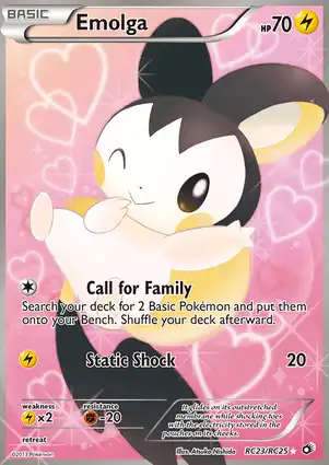 Emolga RC23/RC25 Legendary Treasures