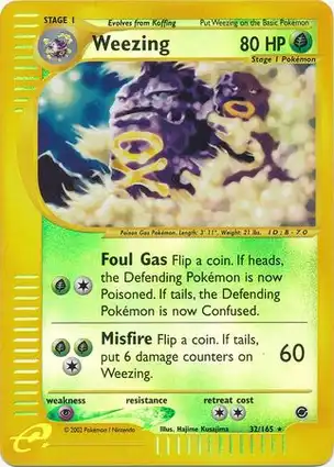 Weezing 32/165 Expedition Base Set