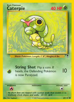 Caterpie 69/110 Legendary Collection