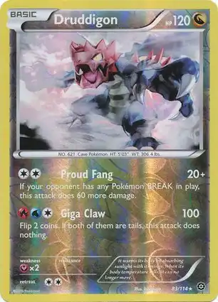 Druddigon 83/114 Steam Siege