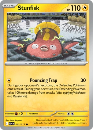 Stunfisk 062/217 Ascended Heroes