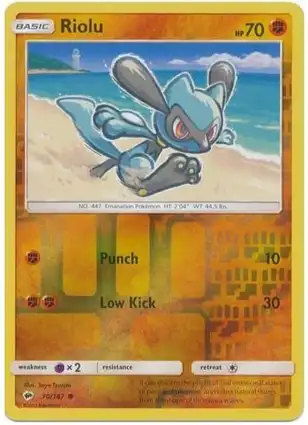 Riolu 70/147 Burning Shadows