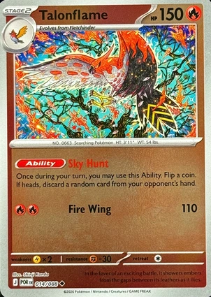 Talonflame 014/088 Perfect Order