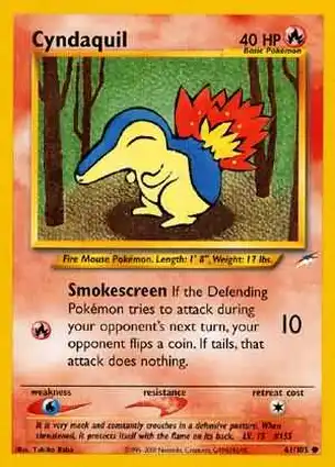 Cyndaquil 61/105 Neo Destiny