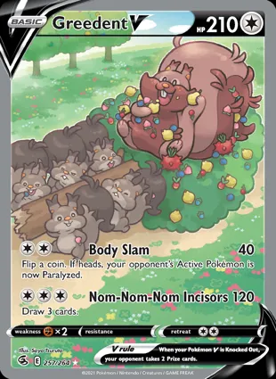 Greedent V 257/264 Fusion Strike