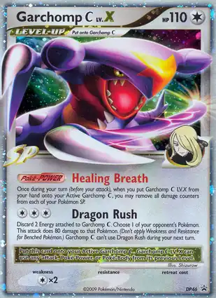 Garchomp C LV.X DP46 Diamond & Pearl Promos