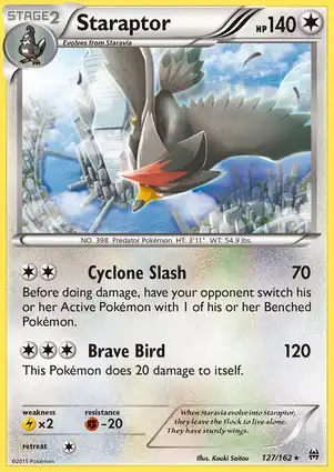 Staraptor 127/162 BREAKthrough