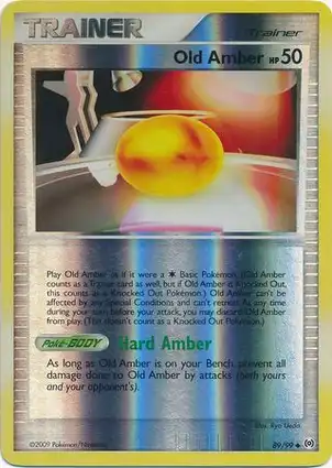 Old Amber 89/99 Arceus