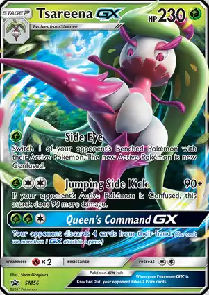 Tsareena GX SM56 Sun & Moon Promos