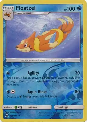 Floatzel 36/156 Ultra Prism