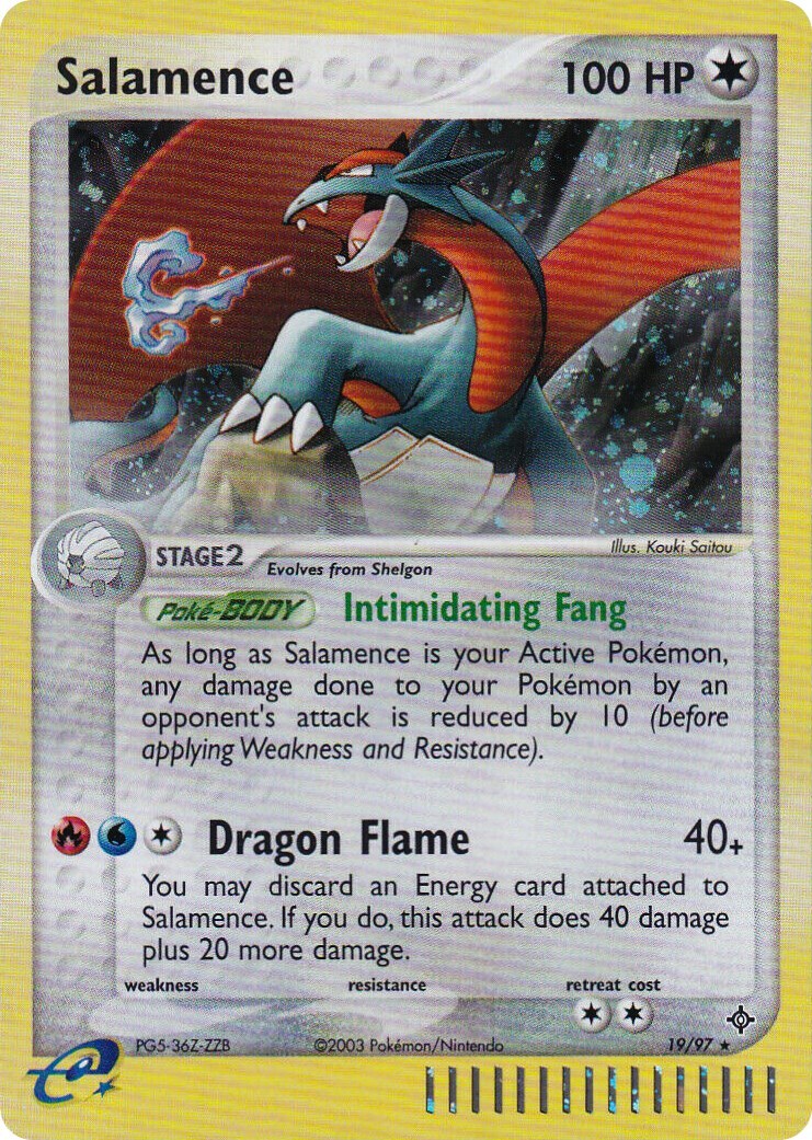 Salamence 19/97 EX Dragon