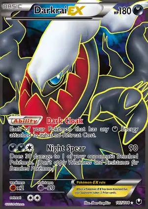 Darkrai-EX 107/108 Dark Explorers