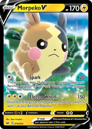 Morpeko V 079/202 Sword & Shield