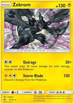 Zekrom 35/73 Shining Legends