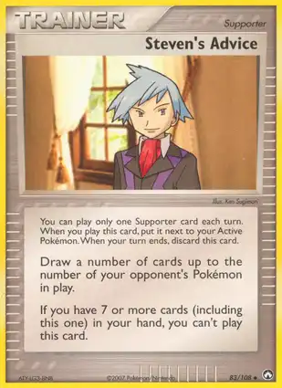 Steven's Advice 83/108 EX Power Keepers