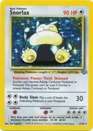 Snorlax 11/64 Jungle