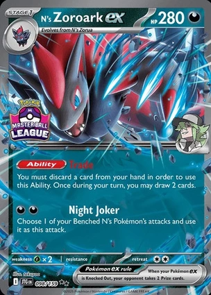 N's Zoroark ex 098/159 Journey Together