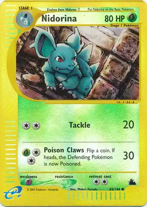 Nidorina 83/144 Skyridge