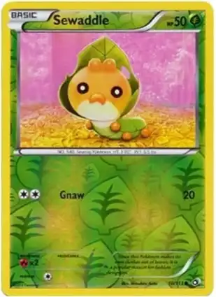 Sewaddle 10/113 Legendary Treasures