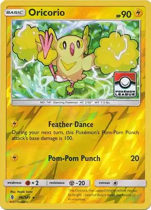 Oricorio 46/145 Guardians Rising