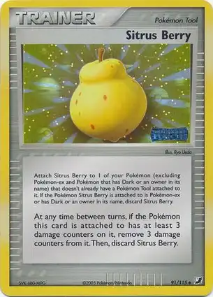 Sitrus Berry 91/115 EX Unseen Forces
