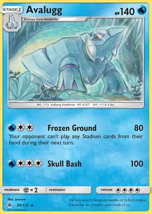 Avalugg 30/131 Forbidden Light