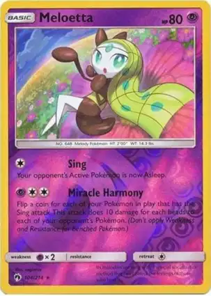 Meloetta 104/214 Lost Thunder