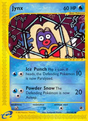 Jynx 83/165 Expedition Base Set
