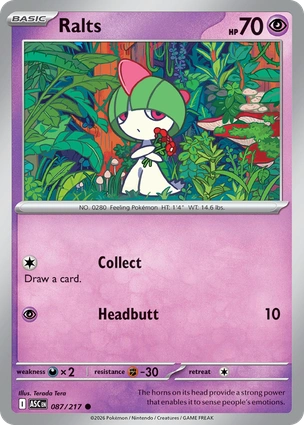 Ralts 087/217 Ascended Heroes