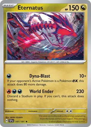 Eternatus 141/191 Surging Sparks