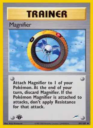 Magnifier 101/105 Neo Destiny 1st Edition