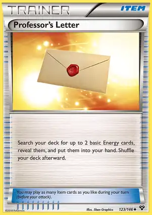 Professor's Letter 123/146 XY