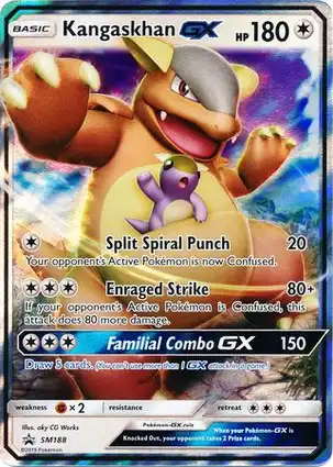 Kangaskhan GX SM188 Sun & Moon Promos