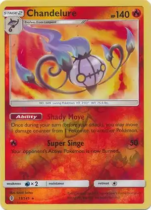 Chandelure 13/145 Guardians Rising