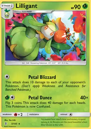 Lilligant 5/145 Guardians Rising
