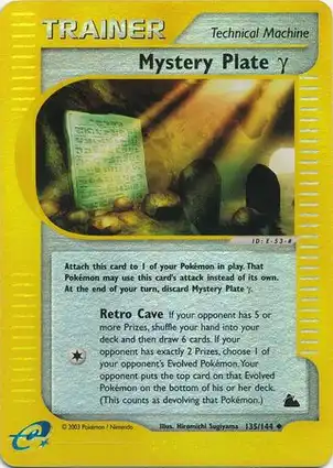 Mystery Plate 135/144 Skyridge
