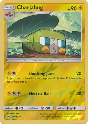 Charjabug 51/149 Sun & Moon