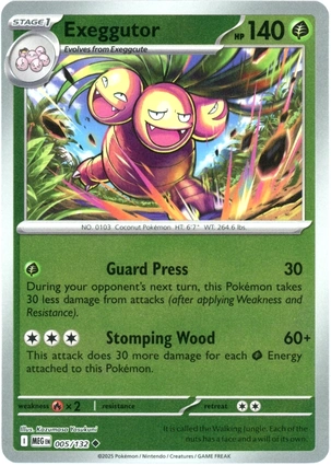 Exeggutor 005/132 Mega Evolution