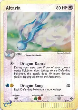 Altaria 2/97 EX Dragon