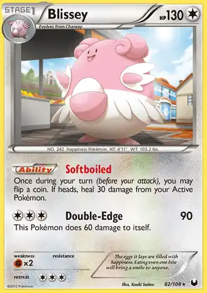 Blissey 82/108 Dark Explorers