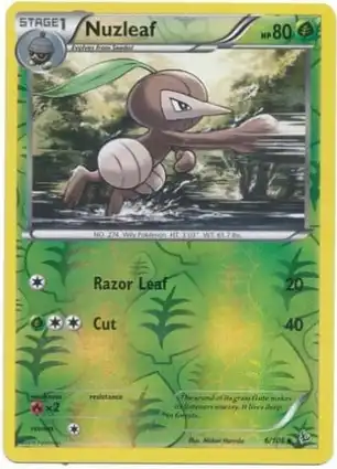Nuzleaf 6/106 Flashfire