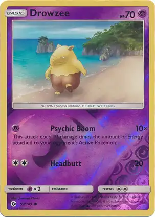 Drowzee 59/149 Sun & Moon