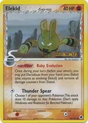 Elekid 48/101 EX Dragon Frontiers