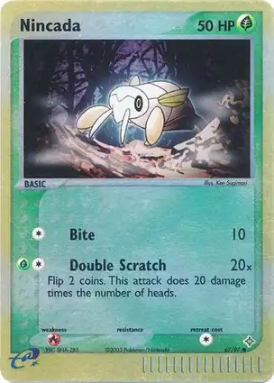 Nincada 67/97 EX Dragon